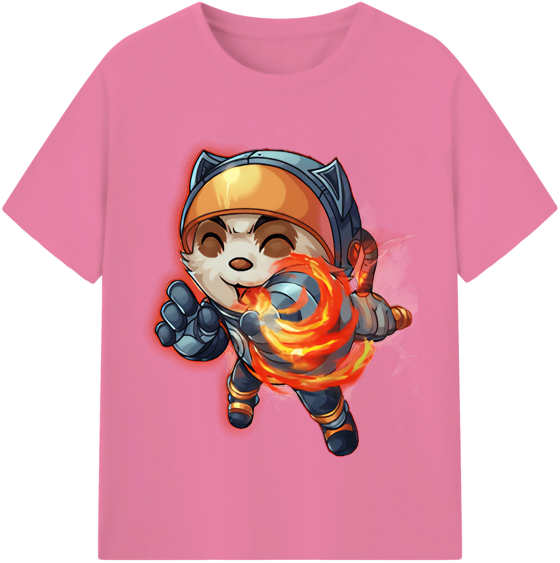 リーグ・オブ・レジェンド League of Legends LOL 綿100％半袖Tシャツ（フロントプリント）